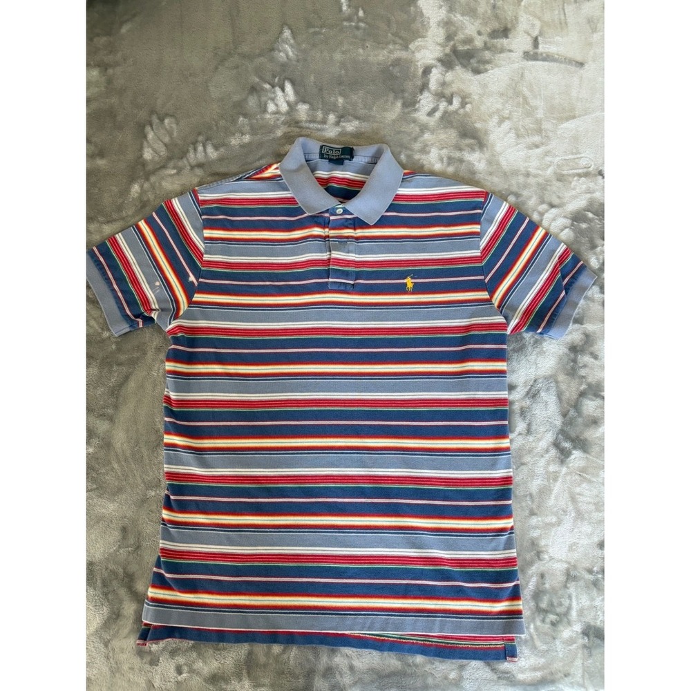 Polo Ralph Lauren Classic Fit Men's L Multicolor Two-button Placket